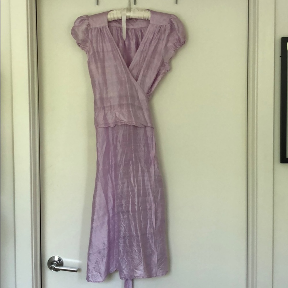 NWOT Calypso St. Barth Silk Wrap Dress
